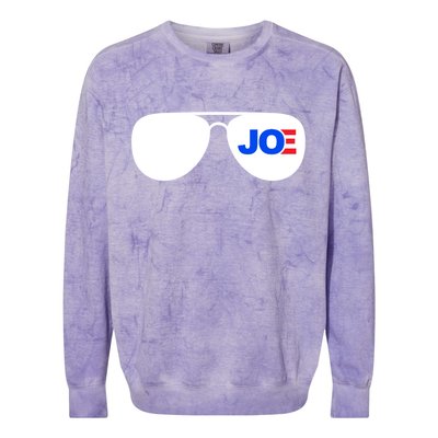 Joe Biden Aviators Colorblast Crewneck Sweatshirt