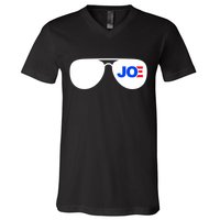 Joe Biden Aviators V-Neck T-Shirt