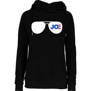 Joe Biden Aviators Womens Funnel Neck Pullover Hood