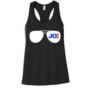 Joe Biden Aviators Women's Racerback Tank