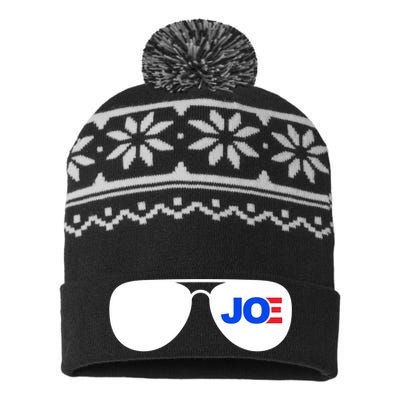 Joe Biden Aviators USA-Made Snowflake Beanie