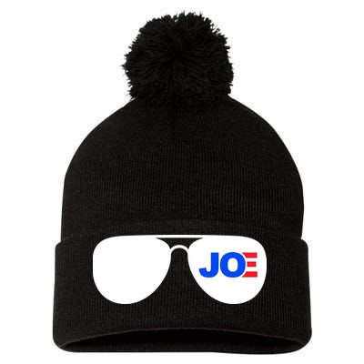 Joe Biden Aviators Pom Pom 12in Knit Beanie
