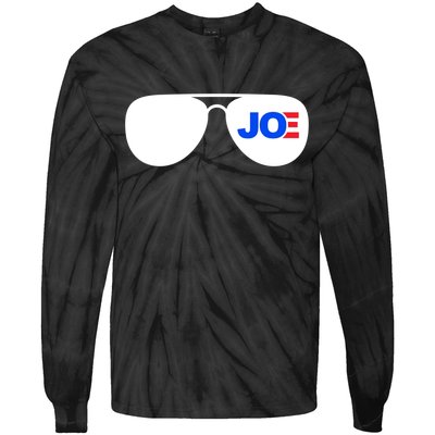 Joe Biden Aviators Tie-Dye Long Sleeve Shirt