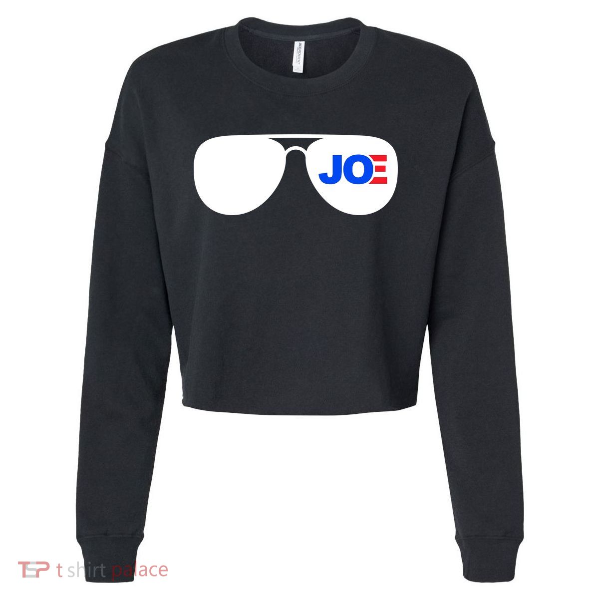 Joe Biden Aviators Cropped Pullover Crew