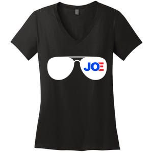 Joe Biden Aviators Women's V-Neck T-Shirt