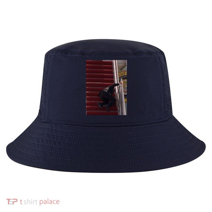 Joe Biden Big Fall Stumbling Cool Comfort Performance Bucket Hat