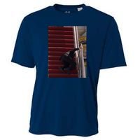 Joe Biden Big Fall Stumbling Cooling Performance Crew T-Shirt