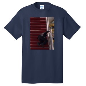 Joe Biden Big Fall Stumbling Tall T-Shirt