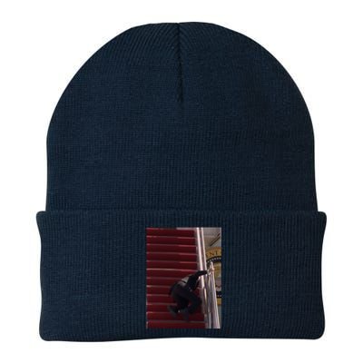 Joe Biden Big Fall Stumbling Knit Cap Winter Beanie