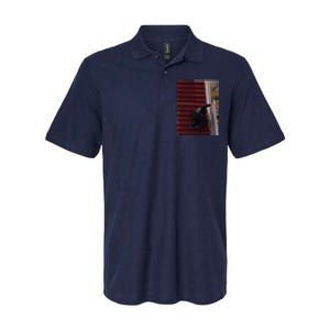 Joe Biden Big Fall Stumbling Softstyle Adult Sport Polo