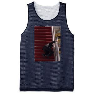 Joe Biden Big Fall Stumbling Mesh Reversible Basketball Jersey Tank