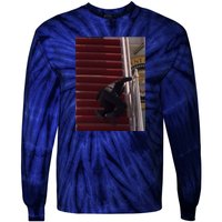 Joe Biden Big Fall Stumbling Tie-Dye Long Sleeve Shirt