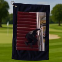 Joe Biden Big Fall Stumbling Golf Towel