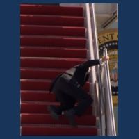 Joe Biden Big Fall Stumbling Zip Tote Bag
