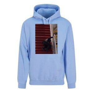 Joe Biden Big Fall Stumbling Unisex Surf Hoodie