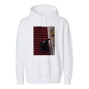 Joe Biden Big Fall Stumbling Garment-Dyed Fleece Hoodie