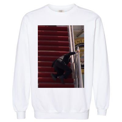 Joe Biden Big Fall Stumbling Garment-Dyed Sweatshirt
