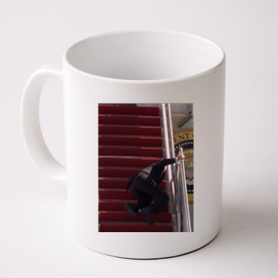 Joe Biden Big Fall Stumbling Coffee Mug