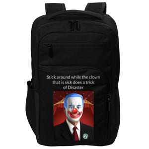 Joe Biden Clown Disaster Funny USA Impact Tech Backpack