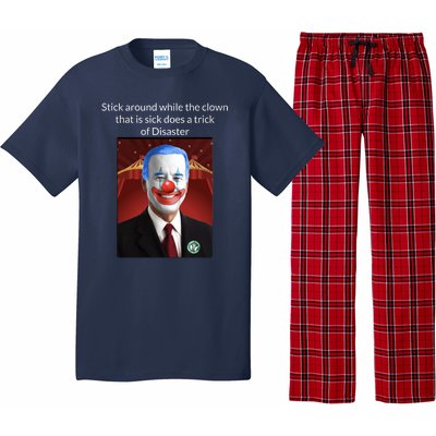 Joe Biden Clown Disaster Funny USA Pajama Set