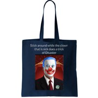 Joe Biden Clown Disaster Funny USA Tote Bag