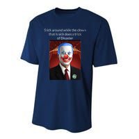 Joe Biden Clown Disaster Funny USA Performance Sprint T-Shirt