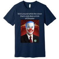 Joe Biden Clown Disaster Funny USA Premium T-Shirt