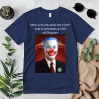 Joe Biden Clown Disaster Funny USA Premium T-Shirt