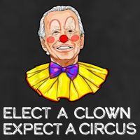 Joe Biden Elected A Clown Circus Garment-Dyed Fleece Hoodie
