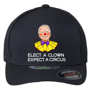 Joe Biden Elected A Clown Circus Flexfit Unipanel Trucker Cap