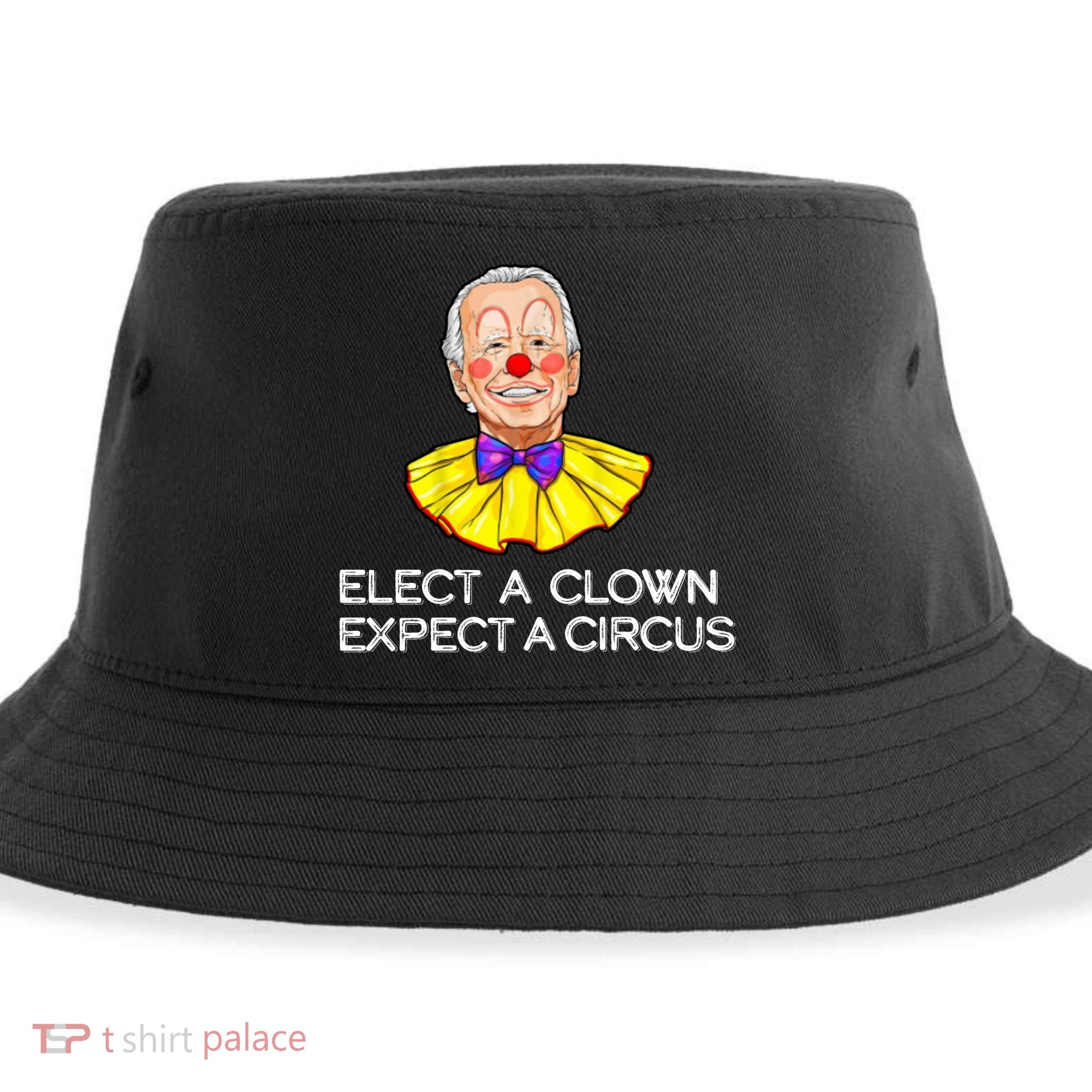 Joe Biden Elected A Clown Circus Sustainable Bucket Hat