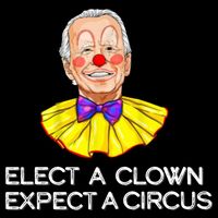 Joe Biden Elected A Clown Circus 7-Panel Snapback Hat