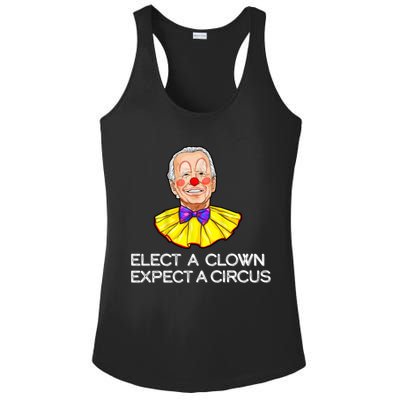 Joe Biden Elected A Clown Circus Ladies PosiCharge Competitor Racerback Tank