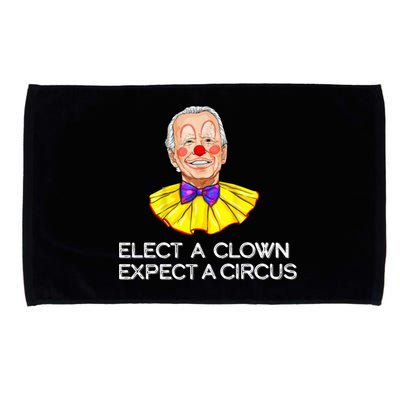 Joe Biden Elected A Clown Circus Microfiber Hand Towel