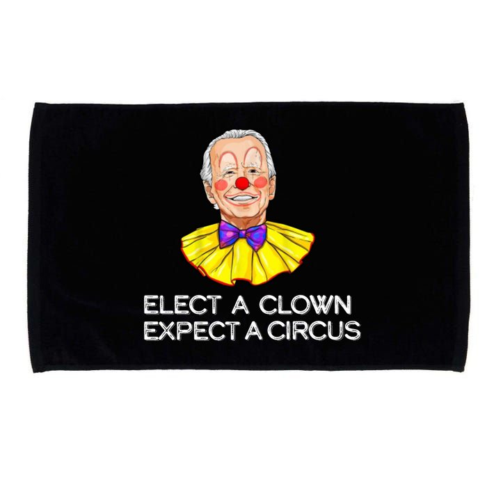Joe Biden Elected A Clown Circus Microfiber Hand Towel