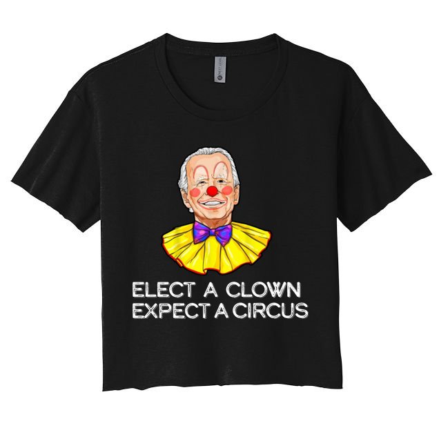 Joe Biden Elected A Clown Circus Crop Top