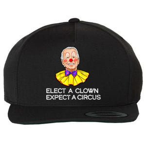 Joe Biden Elected A Clown Circus Wool Snapback Cap