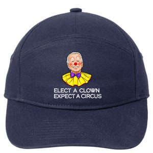 Joe Biden Elected A Clown Circus 7-Panel Snapback Hat