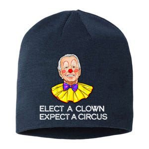 Joe Biden Elected A Clown Circus Sustainable Beanie