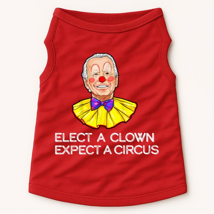 Joe Biden Elected A Clown Circus Doggie Tank