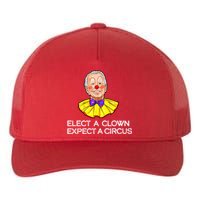 Joe Biden Elected A Clown Circus Yupoong Adult 5-Panel Trucker Hat