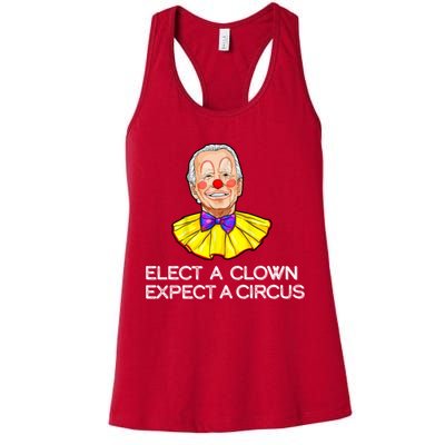 Joe Biden Elected A Clown Circus Womens Tank Top