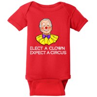 Joe Biden Elected A Clown Circus Baby Bodysuit