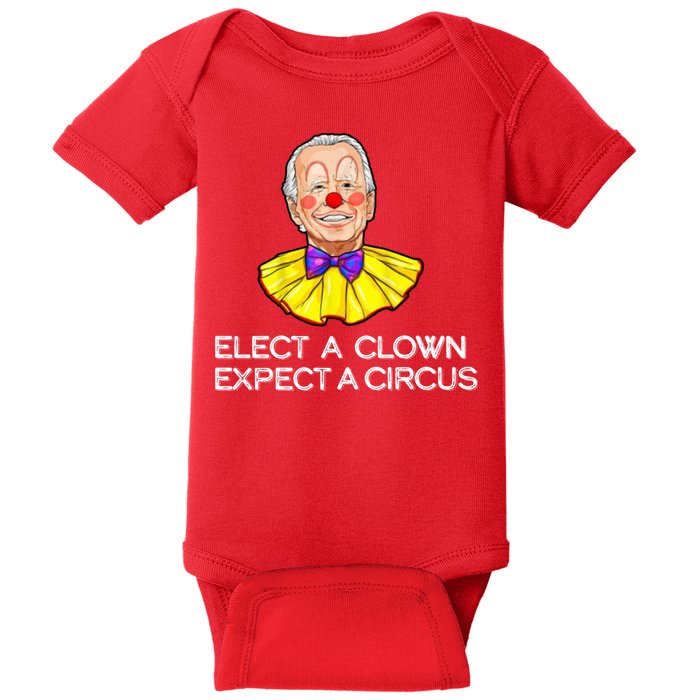 Joe Biden Elected A Clown Circus Baby Bodysuit