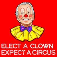 Joe Biden Elected A Clown Circus Baby Bodysuit