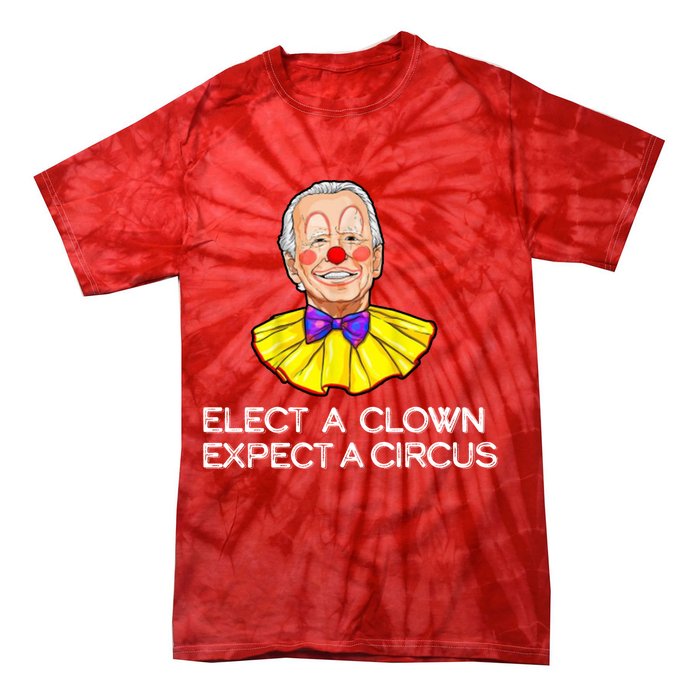 Joe Biden Elected A Clown Circus Tie-Dye T-Shirt