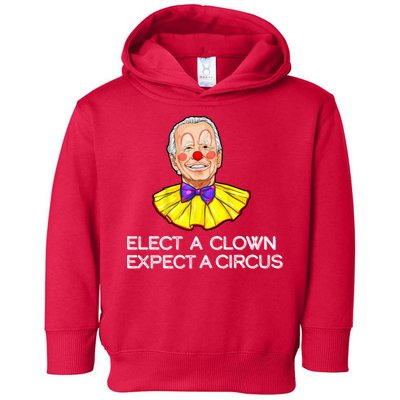 Joe Biden Elected A Clown Circus Toddler Hoodie