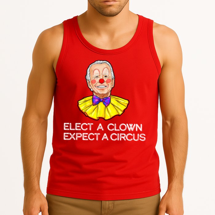 Joe Biden Elected A Clown Circus Tank Top