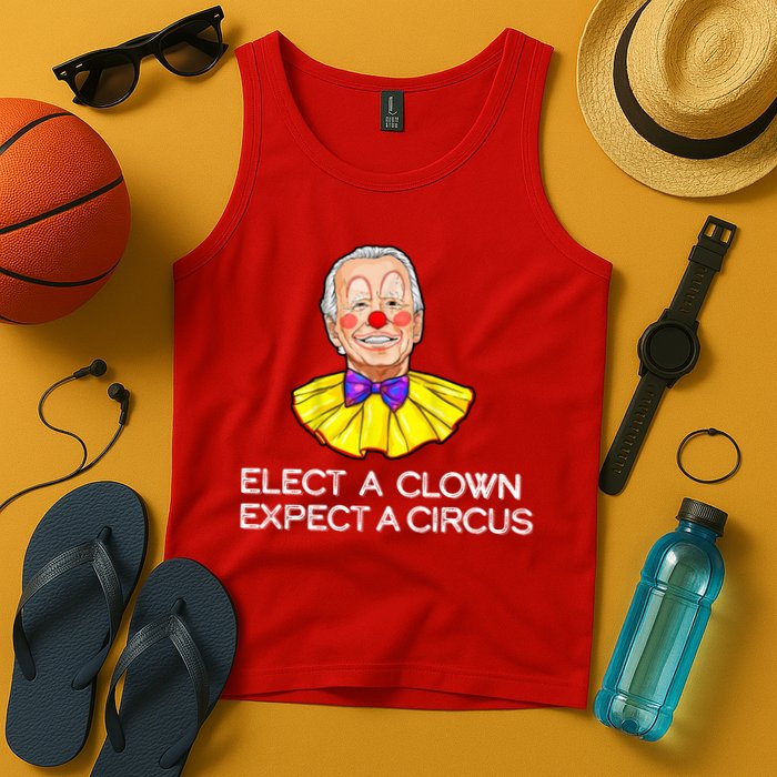 Joe Biden Elected A Clown Circus Tank Top