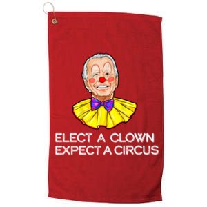 Joe Biden Elected A Clown Circus Platinum Collection Golf Towel